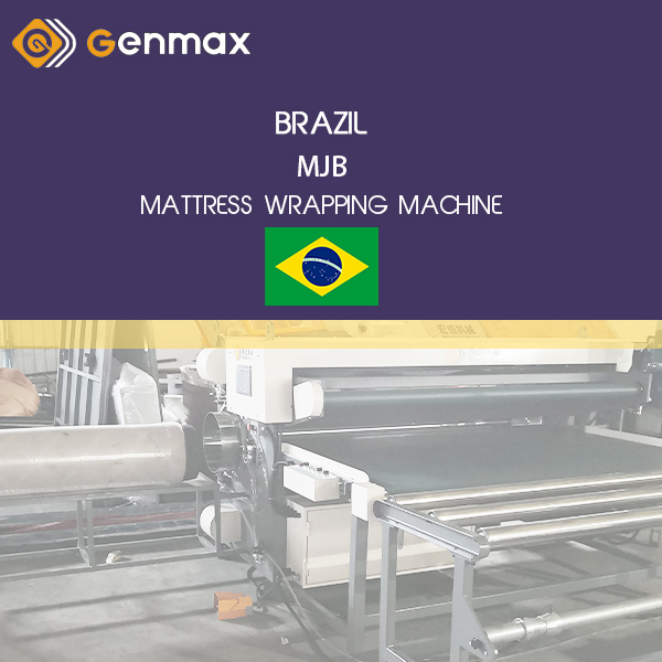 BRAZIL-MJB-450 Máquina empacadora de colchones 