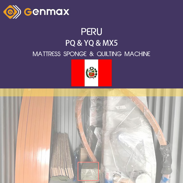 PERU-PQ&YQ&MX5-MÁQUINA CORTADORA DE ESPONJA Y MÁQUINA ACOLCHADORA DE COLCHONES