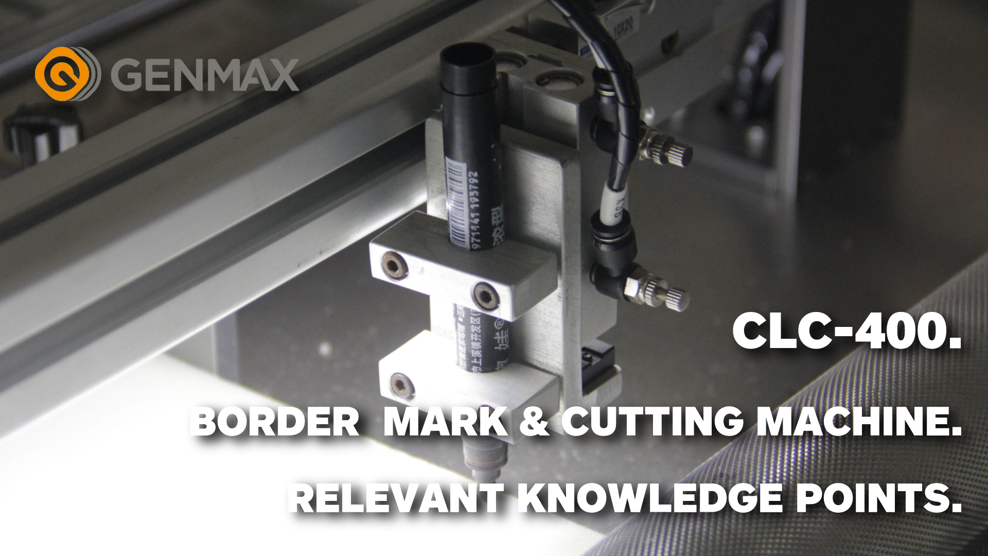 CLC-400.Border Mark & ​​Cutting Machine.Puntos de conocimiento relevantes.