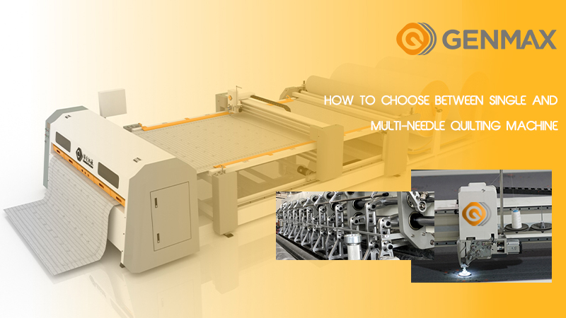 Cómo elegir entre una máquina de acolchado de una sola aguja y de varias agujas