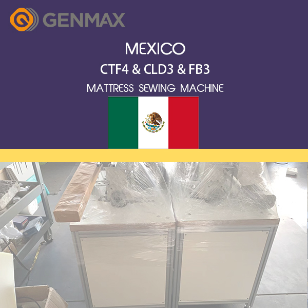 MÉXICO-CTF4&CLD3&FB3-MÁQUINA DE COSER COLCHONES